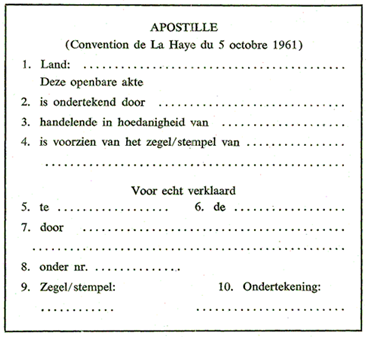 Apostille