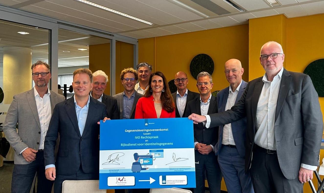 Betrokkenen met de ondertekening